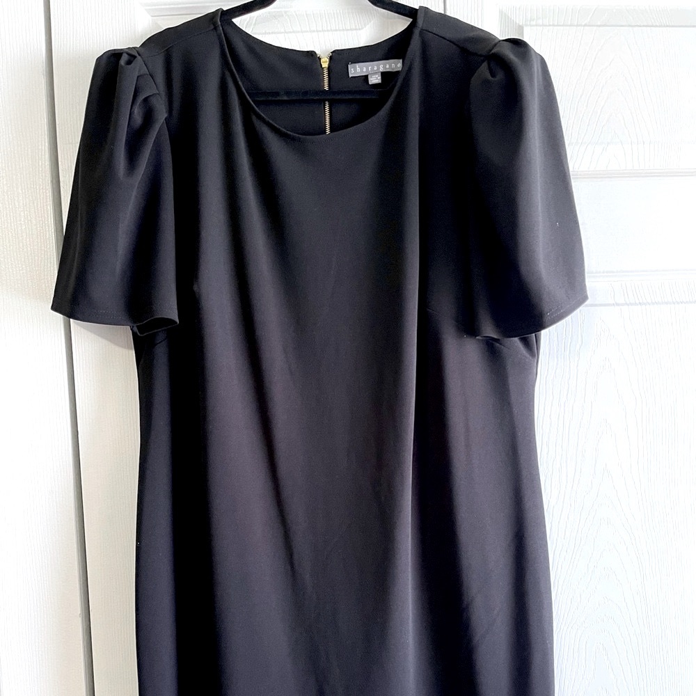 Black Puff Sleeve Dress